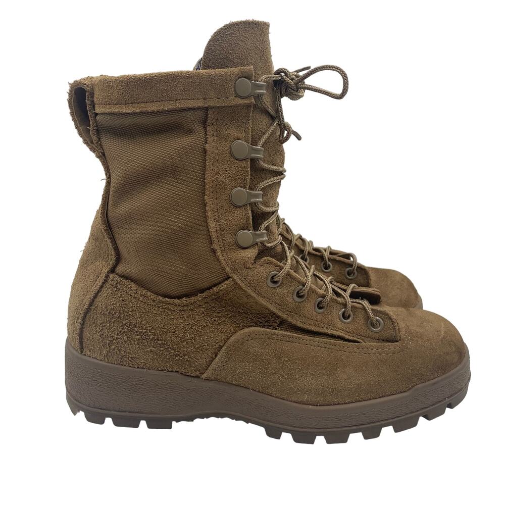 McRae Footwear Temperate Weather Gore Tex Waterproof Desert Tan Boots Size 5W
